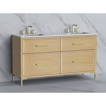Profile 72" Double Natural Oak